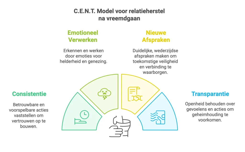 Relatie herstel na vreemdgaan C.E.N.T. methode van Anoek Leppink van Liefdeszaak EFT relatietherapeut