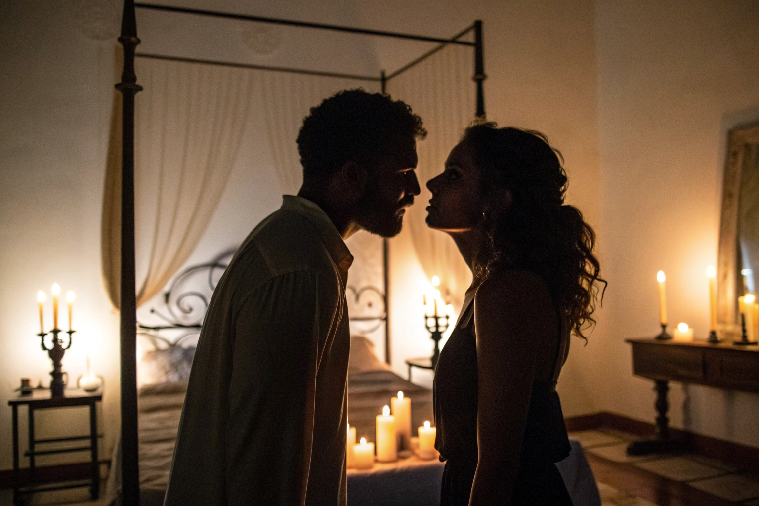 Mysterie en spanning in relatie, kinky erotisch type met grenzen verkennen