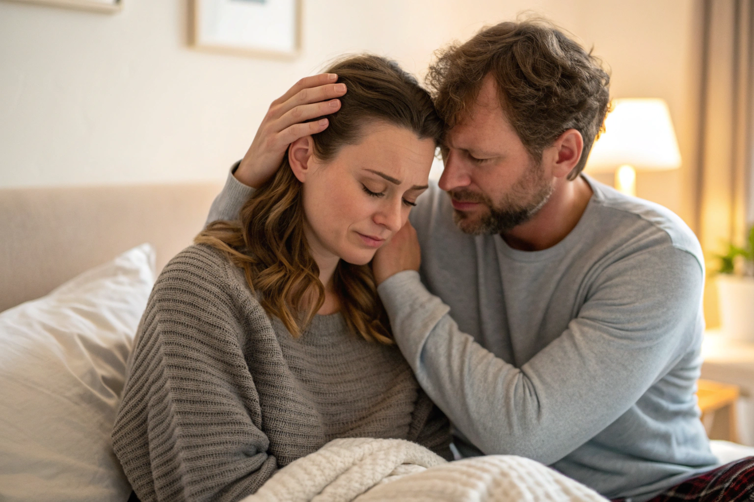 Responsief reageren op emoties - partner biedt troost en steun