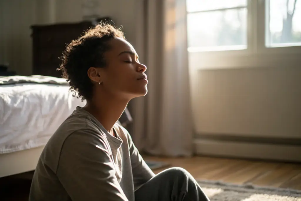 Zelfregulatie oefening bij hechtingsangst: ademhaling en grounding