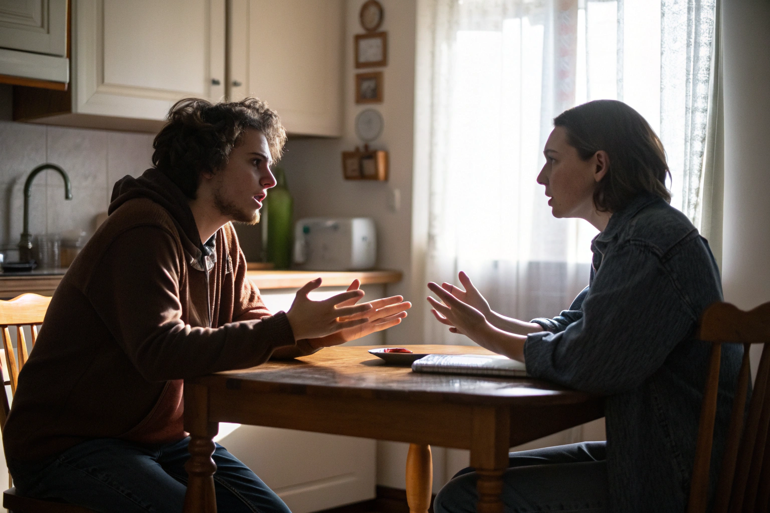 Stel in gesprek aan de keukentafel over grenzen en behoeften