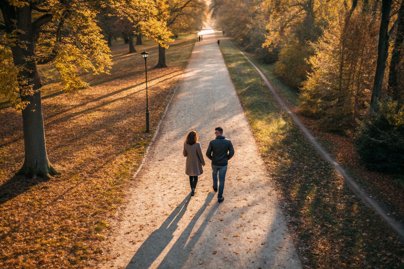 Koppel loopt naast elkaar met afstand: patronen achter vrouwen die scheidingen initieëren