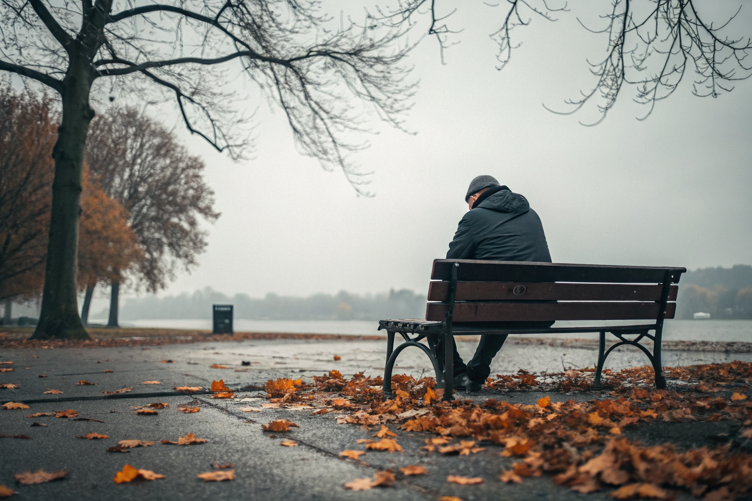 Man alleen op parkbank: overlevingsmannelijkheid versus soevereine mannelijkheid