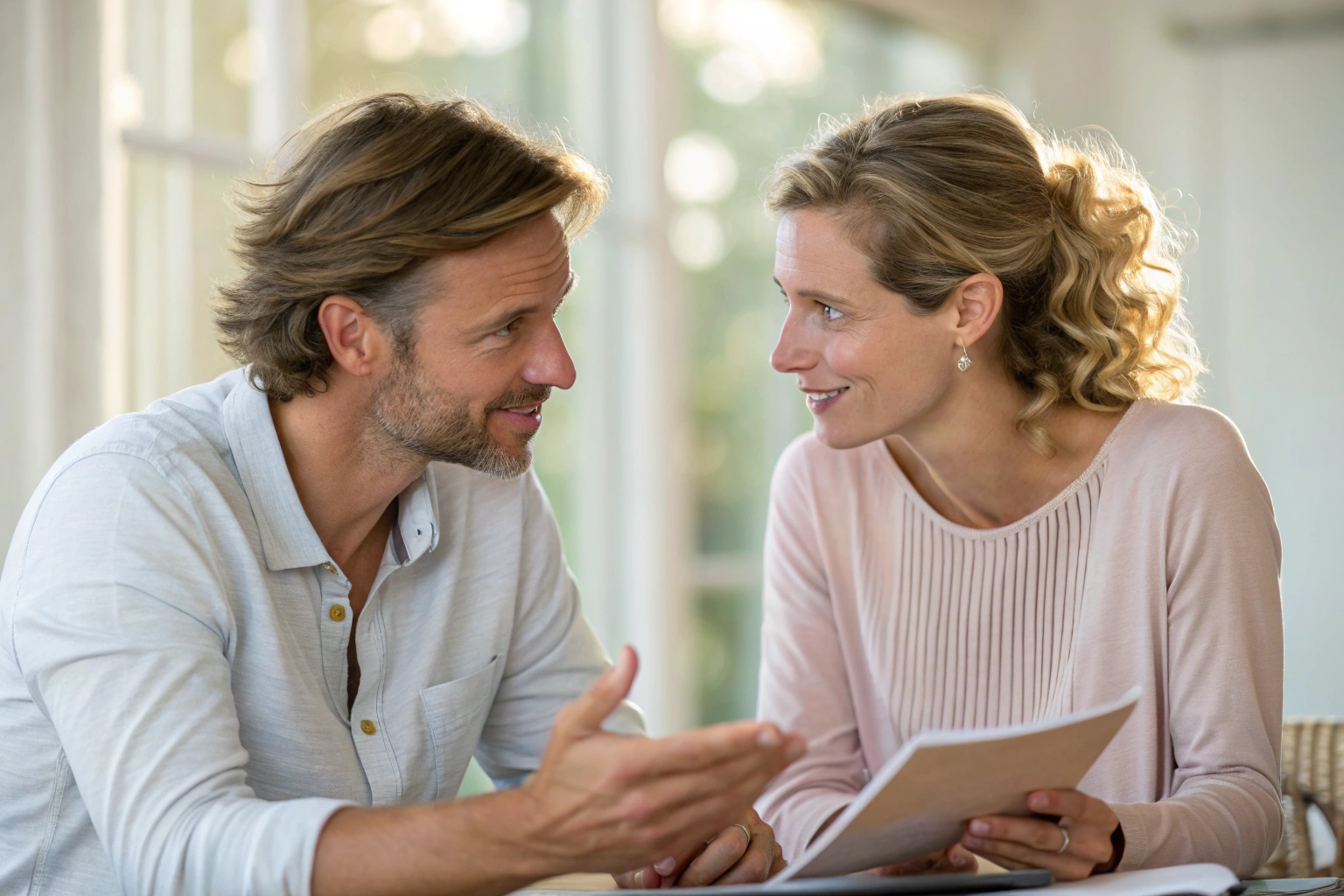 Stel in kalme discussie, neurolgie van verbinding versus verdediging