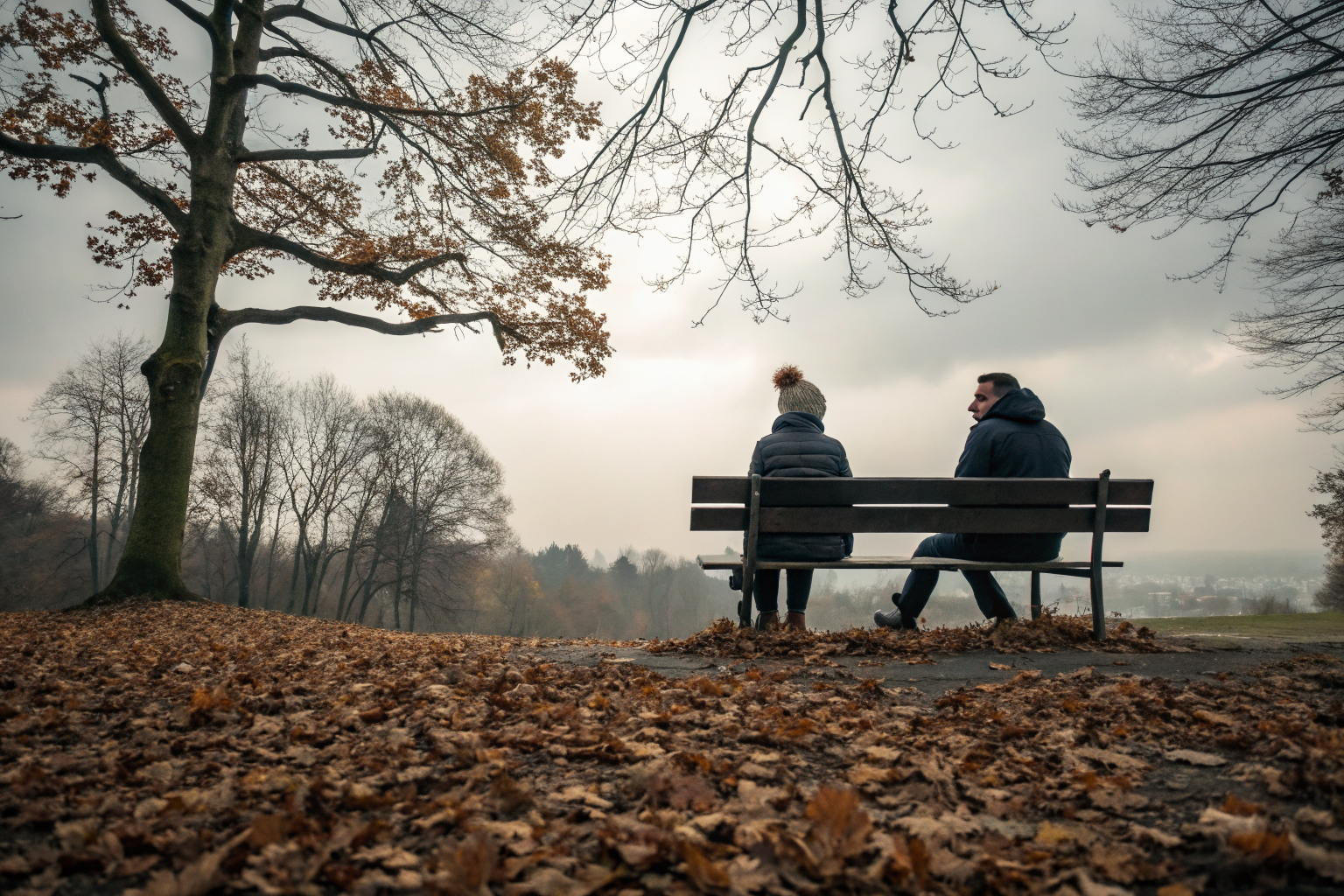 Stel op afstand op een bankje: het dilemma van spijt en relatie keuze