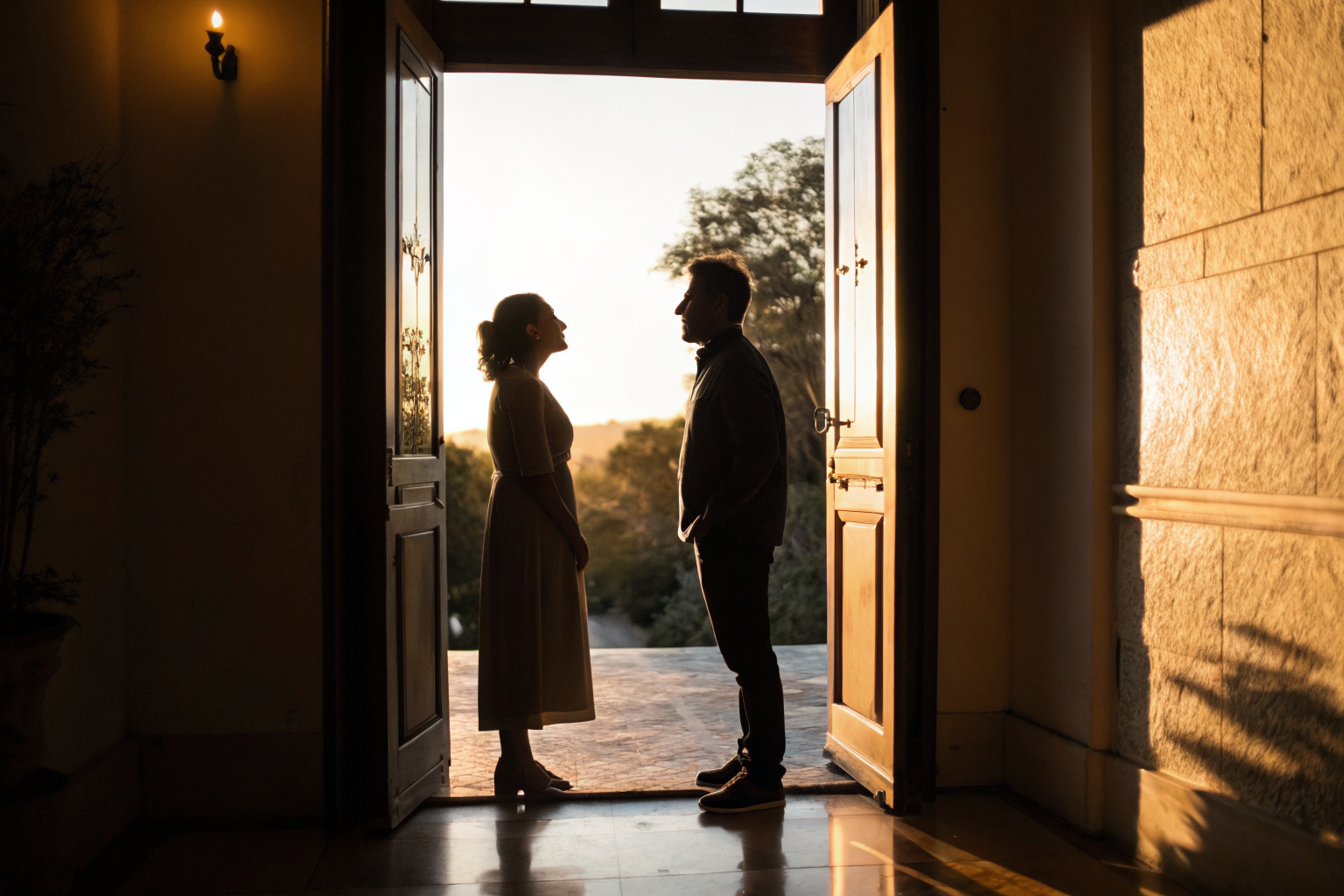 Stel in deuropening tijdens gesprek over wat je gehoord hebt in je relatie