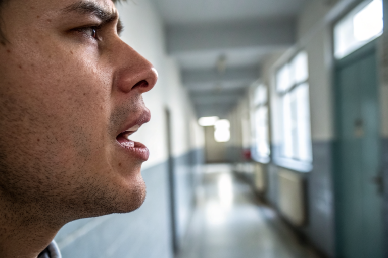 Samengeperste lippen tijdens relatiespanning: het moment dat een partner dichtgaat